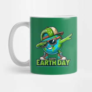 Earth Day 2024 Funny Earth Day Kids Toddler Girls Boys Dab Mug